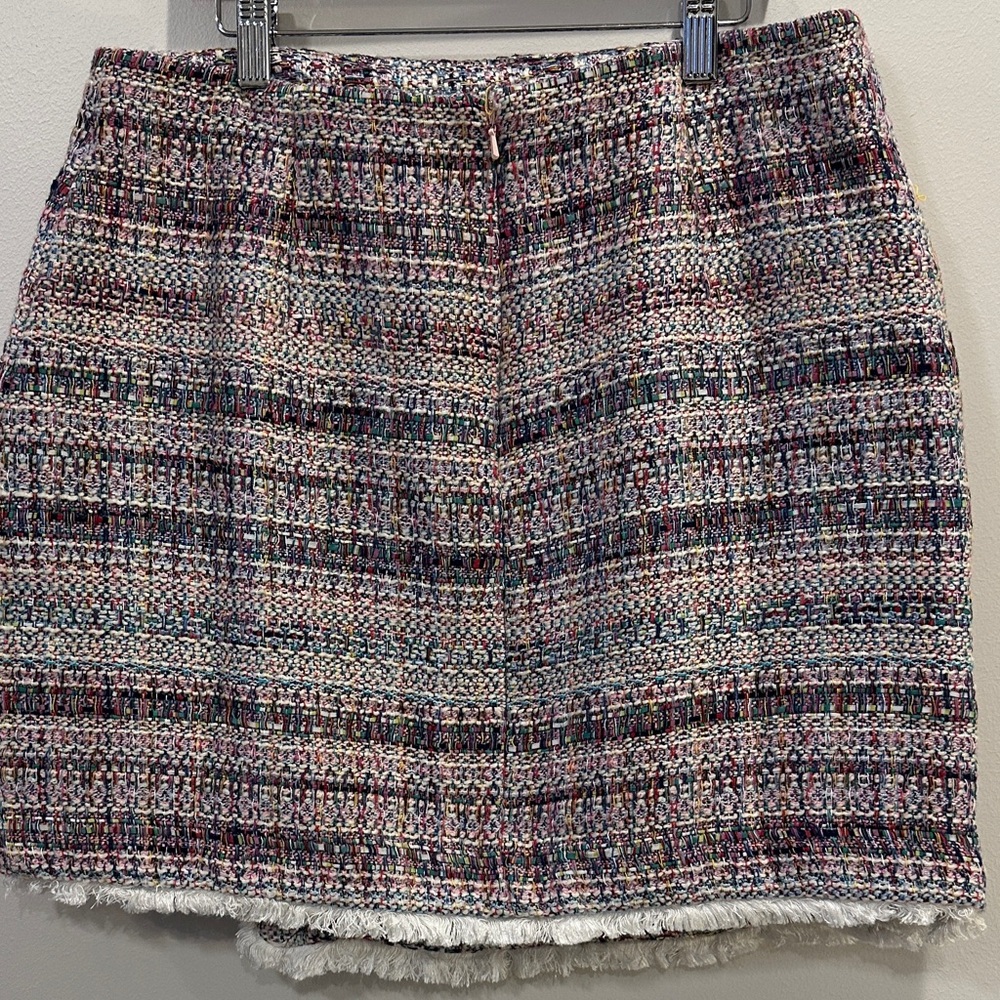 Anthropologie Hutch Multicolor Tweed Skirt. New with Tags. Size 12. - Picture 8 of 13